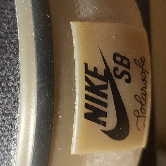 Nike Mens SB Solarsoft Portmore 2 Skate Shoes Gray 880268-009 SIZE 8 - Picture 3 of 4